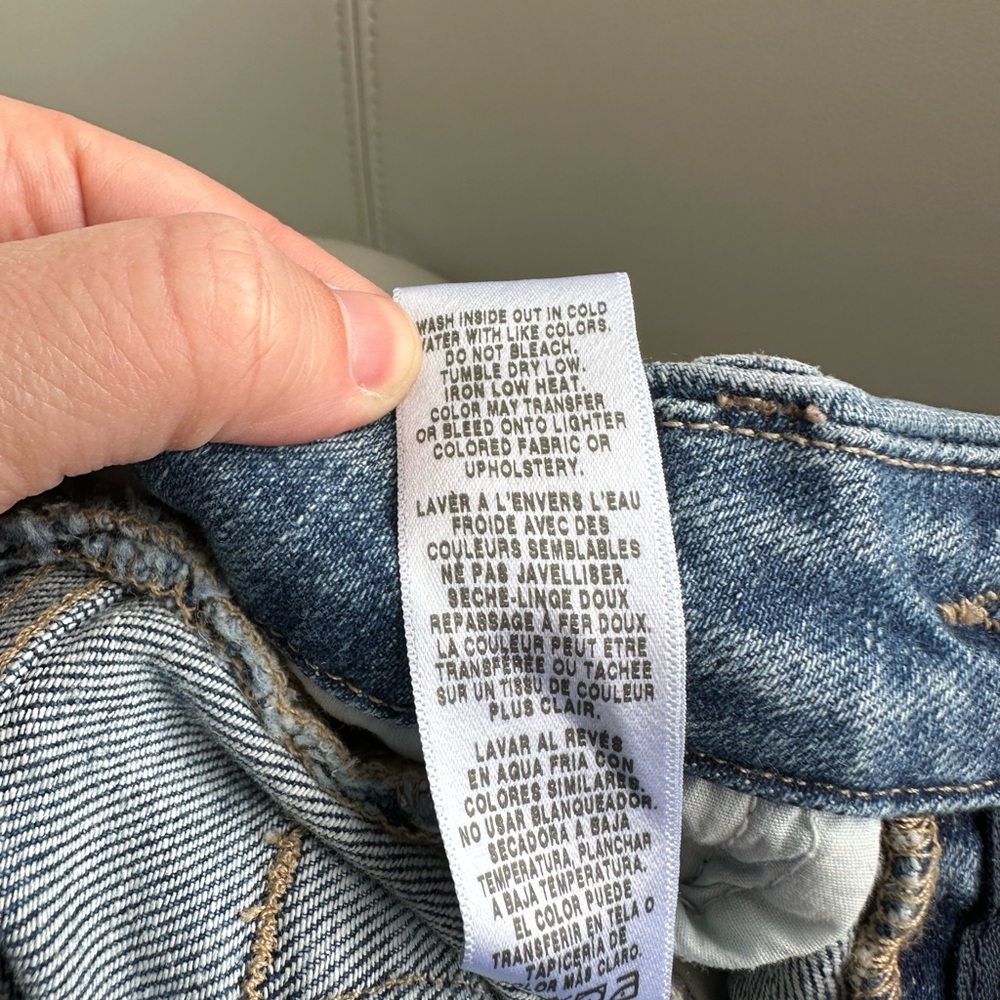 LAST CHANCE! FRAME Denim Le Crop Mini Boot No Rips Jeans in Cairo, Size 26 - Picture 10 of 10